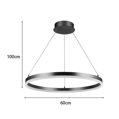 Φωτιστικό οροφής Nebrian pakoworld led μέταλλο χρυσό Φ60x15εκ