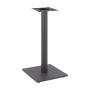 Βάση τραπεζιού Bar Batan pakoworld μεταλλική σε μαύρη απόχρωση 40x40x94εκ