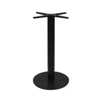 Βάση τραπεζιού Bar Stada pakoworld μεταλλική σε μαύρη απόχρωση Φ40x108εκ