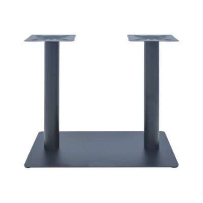 Βάση τραπεζιού Givosa pakoworld μεταλλική σε μαύρη απόχρωση 70x40x72εκ