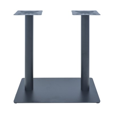 Βάση τραπεζιού μπαρ Givosa pakoworld μεταλλική σε μαύρη απόχρωση 73x40x108εκ