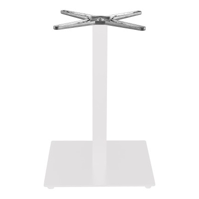 Βάση τραπεζιού Thonor pakoworld μεταλλική σε λευκή απόχρωση 48x48x73εκ