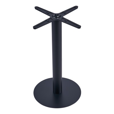 Βάση τραπεζιού Bar Stada pakoworld μέταλλο μαύρο Φ40x94εκ