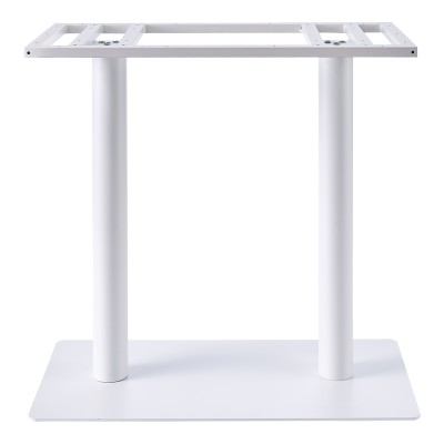 Βάση τραπεζιού Soign pakoworld μέταλλο λευκό 80x40x90εκ