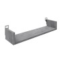 Ραφιέρα τοίχου Derva pakoworld σε cement γκρι απόχρωση 60x15x10cm