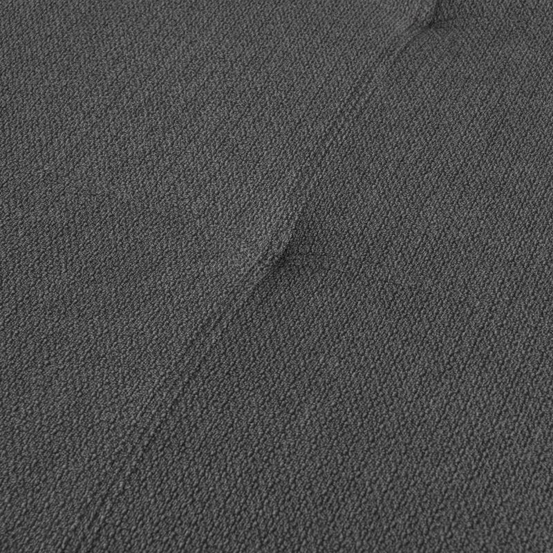 Γωνιακός καναπές αριστερή γωνία Camile pakoworld ύφασμα σε ανθρακί απόχρωση 270x174x95εκ