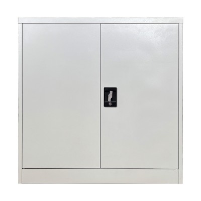 Μεταλλικό ντουλάπι Armon pakoworld ανοιχτό γκρι 90x45x90εκ