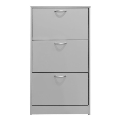 Παπουτσοθήκη Savaz pakoworld σε λευκή απόχρωση 60x24x114εκ