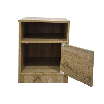 Κομοδίνο Lenea pakoworld sonoma 40x40x50εκ