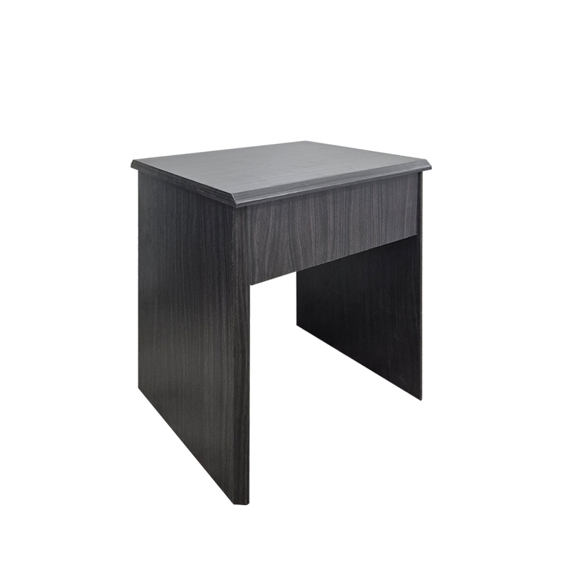 Τουαλέτα κρεβατοκάμαρας Larnia pakoworld με καθρέπτη και σκαμπό wenge 65x40x142εκ