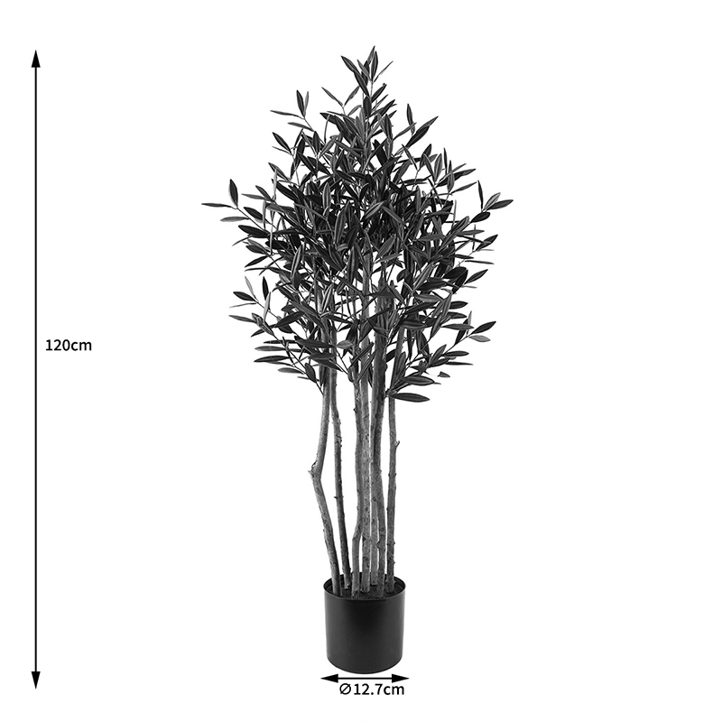 Διακοσμητικό φυτό σε γλάστρα Olia Inart πράσινο Φ52x120εκ