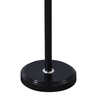 Καλόγερος Sinem pakoworld μέταλλο σε μαύρη-φυσική απόχρωση Φ30x175εκ