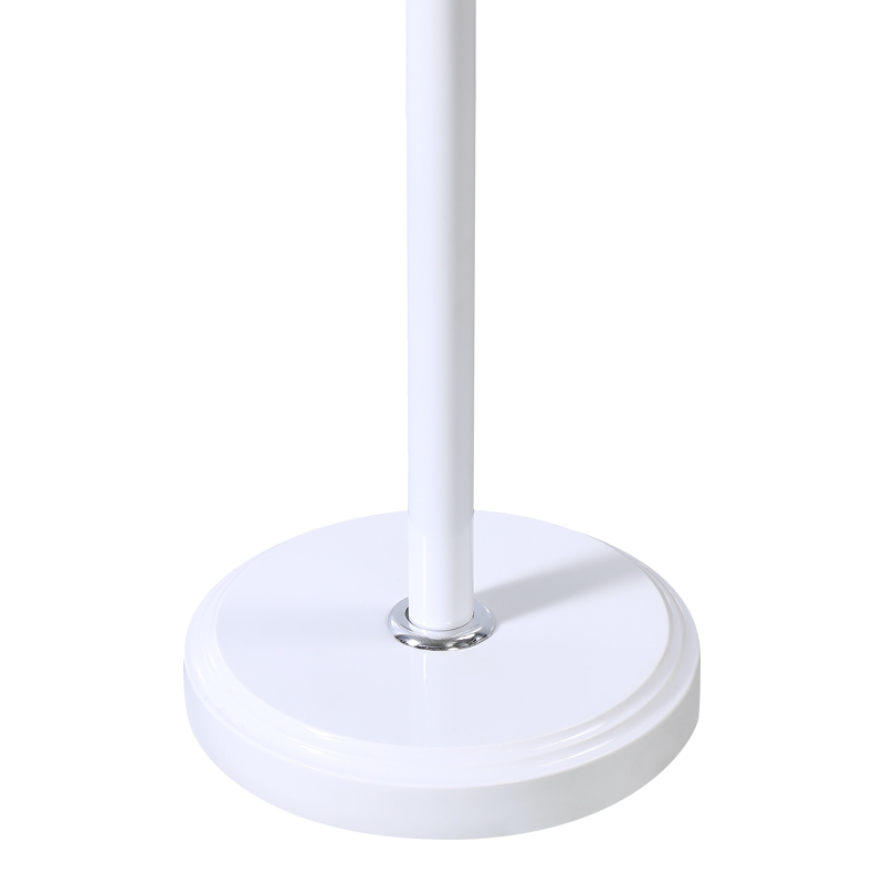 Καλόγερος Serea pakoworld μέταλλο σε λευκή-φυσική απόχρωση Φ30x175εκ