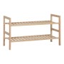 Παπουτσοθήκη Steper pakoworld 8 ζευγών ξύλο ελάτου σε φυσική απόχρωση 71x26x40εκ