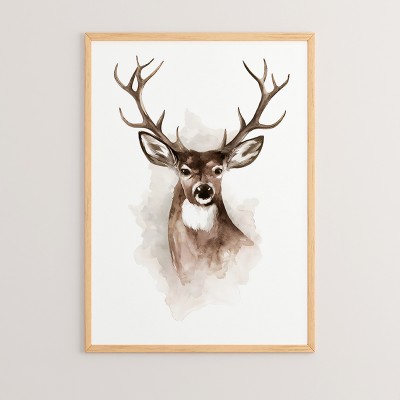 Πίνακας Deereby pakoworld με ψηφιακή εκτύπωση και πλαίσιο 33x1.5x48εκ