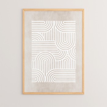 Πίνακας Liny pakoworld με ψηφιακή εκτύπωση και πλαίσιο 33x1.5x48εκ