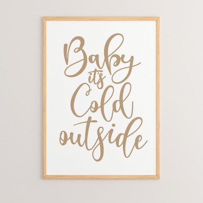 Πίνακας Berby pakoworld με ψηφιακή εκτύπωση και πλαίσιο 33x1.5x48εκ