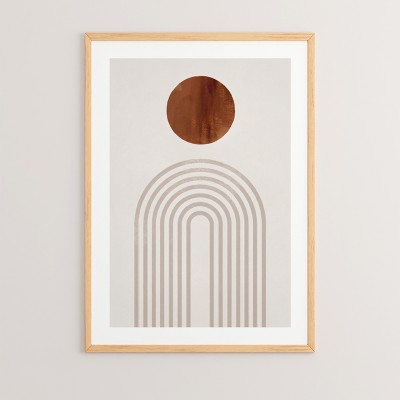 Πίνακας Linoua pakoworld με ψηφιακή εκτύπωση και πλαίσιο 33x1.5x48εκ