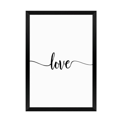 Πίνακας Elyrda pakoworld με ψηφιακή εκτύπωση και πλαίσιο 33x1.5x48εκ