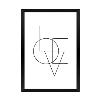 Πίνακας Felora pakoworld με ψηφιακή εκτύπωση και πλαίσιο 33x1.5x48εκ