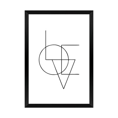 Πίνακας Felora pakoworld με ψηφιακή εκτύπωση και πλαίσιο 33x1.5x48εκ