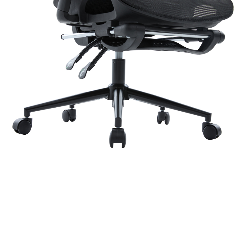 Καρέκλα γραφείου διευθυντη Vigo pakoworld mesh χρώμα μαύρο 52x70x118-124εκ