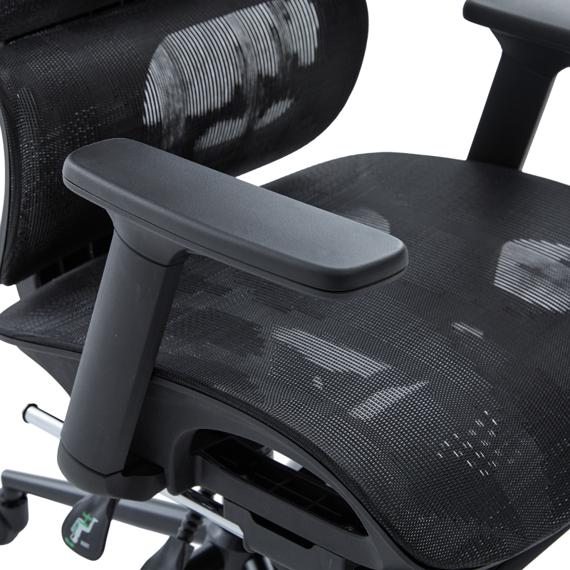 Καρέκλα γραφείου διευθυντη Vigo pakoworld mesh χρώμα μαύρο 52x70x118-124εκ