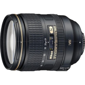 Nikon Nikkor Lens AF-S 24-120mm f/4G ED VR Nano Crystal Coat for Nikon F Mount Μαύρος (σε 3 άτοκες ή 4 εώς 36 δόσεις)