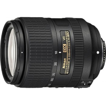 Nikon Nikkor Crop Φωτογραφικός Φακός AF-S DX 18-300mm f/3.5-6.3G ED VR (σε 3 άτοκες ή 4 εώς 36 δόσεις)