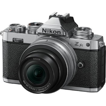 Nikon Zfc Kit Mirrorless Φωτογραφική Μηχανή (DX 16-50mm f/3.5-6.3 VR SL) Silver (σε 3 άτοκες ή 4 εώς 36 δόσεις)