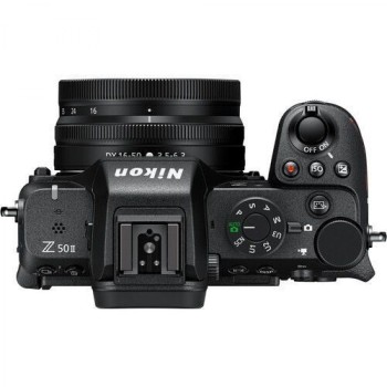 Nikon Z50 II Mirrorless Φωτογραφική Μηχανή Double Kit (Z DX 16-50mm F3.5-6.3 VR + Z DX 50-250mm F4.5-6.3 VR) Black (σε 3 άτοκες ή 4 εώς 36 δόσεις)