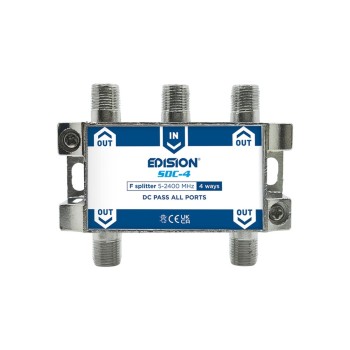 Edision Διακλαδωτης 4 Ways F 5-2400MHz SDC-4