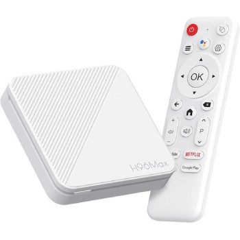 H96 Max TV Box H96 MAX H313 H96MAX-H313 4K UHD με WiFi USB 2.0 2GB RAM και 32GB Αποθηκευτικό Χώρο με Λειτουργικό Android 14.0 κα (σε 3 άτοκες ή 4 εώς 36 δόσεις)