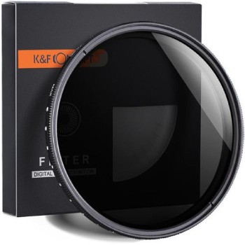K&F Concept 58mm Variable Fader ND2-ND400 Filter (KF01.1109)