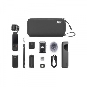 DJI Osmo Pocket 3 Creator Combo Action Camera 4K Ultra HD με Οθόνη Αφής 2" και Wi-Fi Μαύρη (σε 3 άτοκες ή 4 εώς 36 δόσεις)