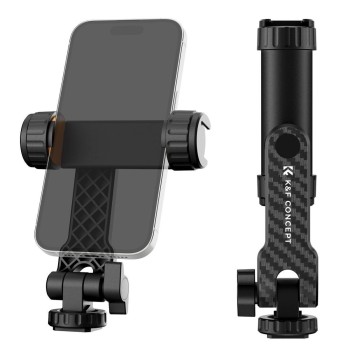 K&F Concept MS12 Phone Clamp With Two Cold Shoe Mount (KF31.084)