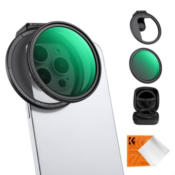 K&F Concept 67mm Clip-On Magnetic ND2-32 Filter Kit For Mobile Phones (KF01.2674) (σε 3 άτοκες ή 4 εώς 36 δόσεις)