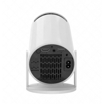 Volto Fire 502 Pro Mini Mini Projector HD Λάμπας LED με Wi-Fi και Ενσωματωμένα Ηχεία Λευκός (σε 3 άτοκες ή 4 εώς 36 δόσεις)