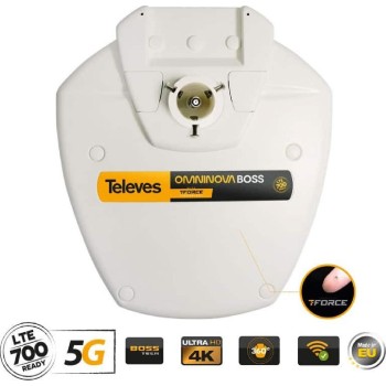 Televes 144422 Omninova T-Force 5G LTE HD Boss (21-48) Kit (12-04-0012) Λευκό (σε 3 άτοκες ή 4 εώς 36 δόσεις)