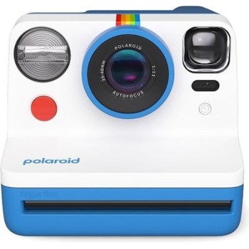 Polaroid Instant Φωτογραφική Μηχανή Now Gen 2 White/Blue (σε 3 άτοκες ή 4 εώς 36 δόσεις)