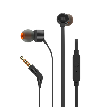 T110, In-Ear Headphones, Black