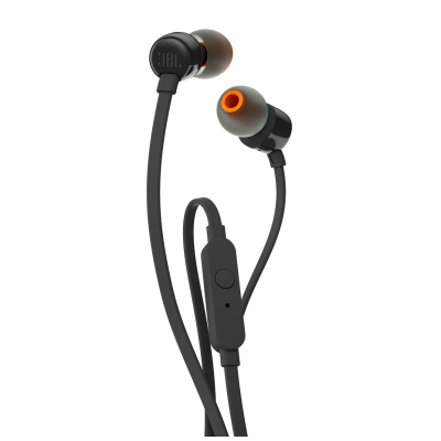 T110, In-Ear Headphones, Black
