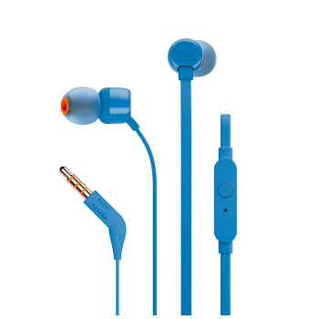 T110, In-Ear Headphones, Blue