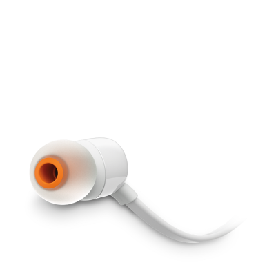 T110, In-Ear Headphones, White