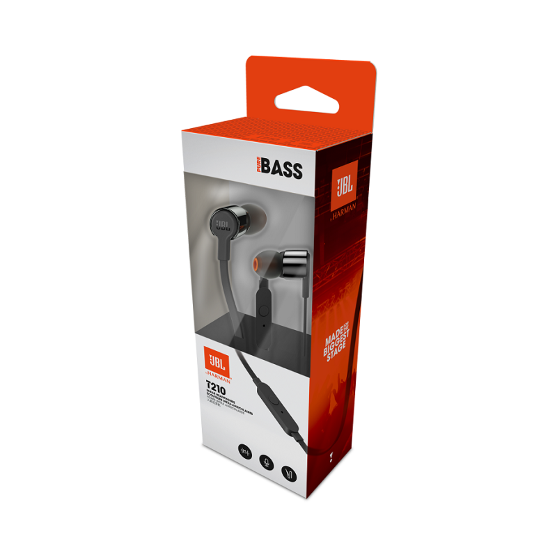 T210, In-Ear Headphones, Grey