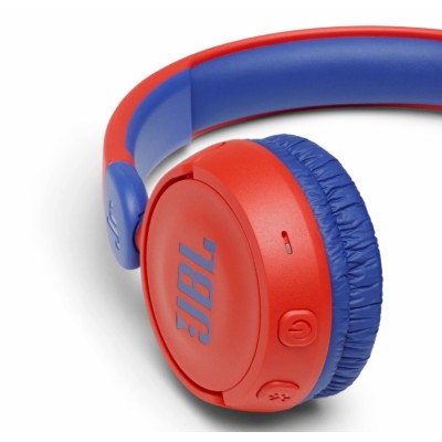 JR310BT, On-Ear Blutooth Headphones for Kids, Red