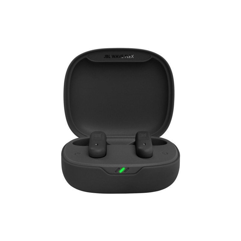 Wave Flex, True Wireless Ear-Buds Headphones, Black