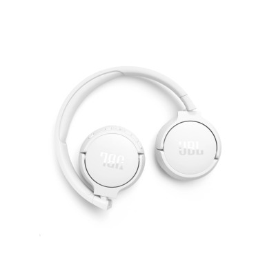 JBL Tune 670NC, On-Ear Bluetooth Headphones, White