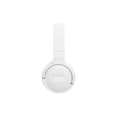JBL Tune 670NC, On-Ear Bluetooth Headphones, White