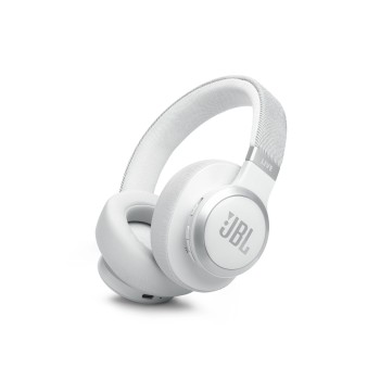 JBL Live 770NC, Over-Ear Bluetooth Headphones, White